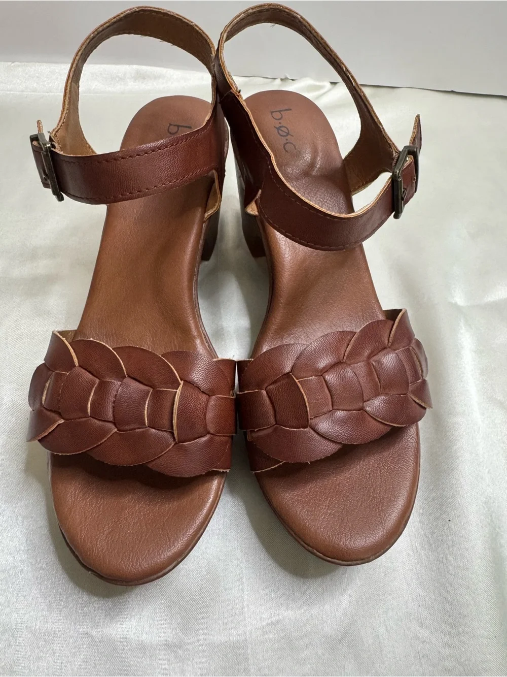 b.o.c. leather braided